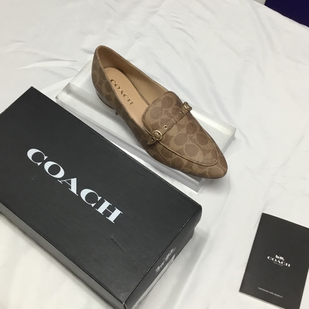 Coach Women's Isabel Brown Signature Loafers | Loafers | NIB - Picture 4 of 6